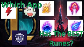 Runes Import Tier List League of Legends