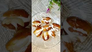 stuffed dates with cream and nuts#shorts #cooking #youtubeshorts