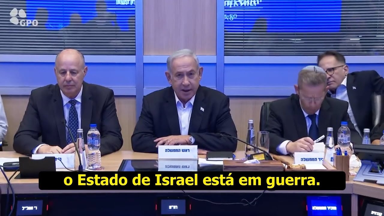 Benjamin: O Estado De Israel Está Em Guerra! - YouTube