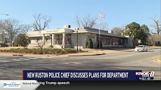City of Ruston hosts news conference with new Police Chief Eric Watson