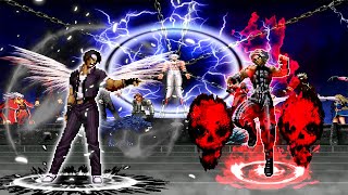 [KOF Mugen} Kyo White Flames VS God Adel