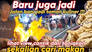 Baru juga jadi Jalan Di Tanjakan Clongop Langsung Berubah jadi taman kuliner !!!