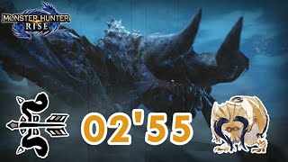 【MHRise】7★角龍 弓 單人 02'55/ディアブロス 弓 ソロ 02'55/Diablos Bow Solo 02'55【捕獲/Capture】