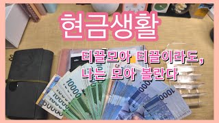 직장인 현금생활ㅣ2024년 첫번째 정산하기ㅣ목적저축의 필요성을 절실히 느끼고 다시한번 현금생활이 얼마나 좋은지 깨달은 사람 #13