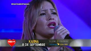 Karina en vivo en Pasion de Sabado 19 5 2018 parte 1 Karina en vivo en Pasion de Sabado 19 5 2018 parte 1
