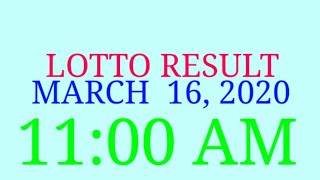 ez2 lotto march 16 2019