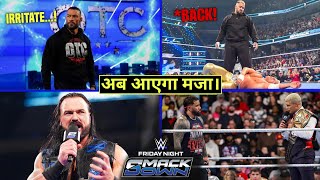 'Aa GAYA APNA SOLO🤯' Roman Reigns Irritate \u0026 Drew McIntyre is BACK - WWE Smackdown Highlights 2025