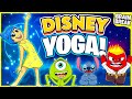 Disney Yoga | Brain Breaks For Kids | Yoga For Kids | Calming Kids Yoga |  Danny Go Noodle