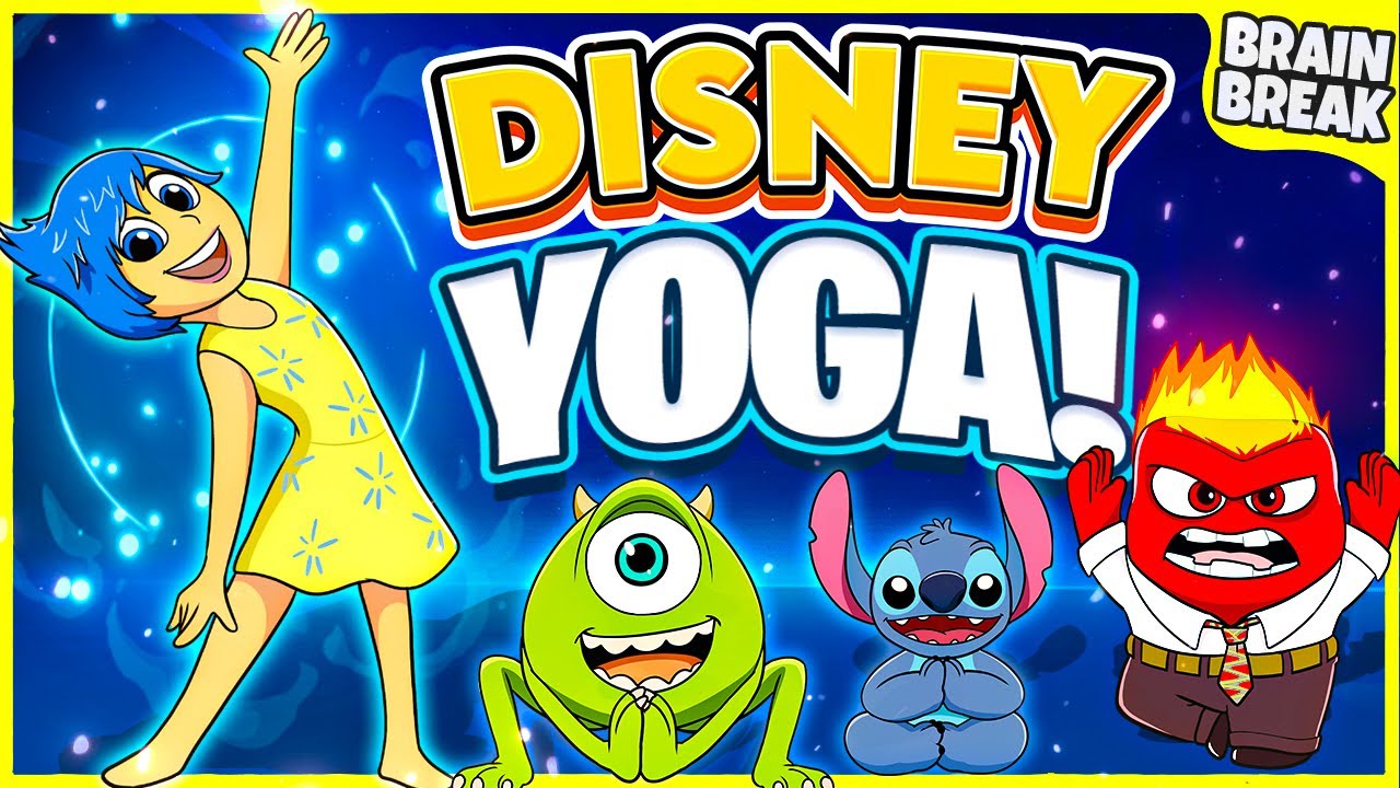 Brain Break Clipart For Kids Disney Yoga Brain Breaks For Kids