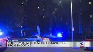 Man shot at Serenity Towers after argument