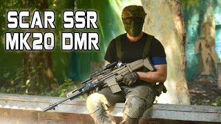 Upgraded SCAR Is A Monster (Airsoft BB Gun SSR MK20)