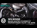 Classic Chevy Brake Master Cylinder Kit | Wilwood | 1963-1987 C10 Install