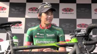 全日本選手権ロードレース2012 新城幸也共同記者会見