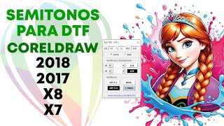 🚀🚀 COMO HACER SEMITONOS EN COREL DRAW PARA IMPRIMIR EN DTF | HALFTONE FOR DTF IN CORELDRAW | DTF 😎😎