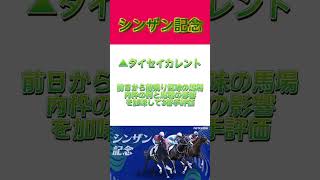 今回はシンザン記念の予想です。前回のフェアリーSは、1着エリカエクスプレス◎ 2着ティラトーレ〇で当たりました🎉#競馬 #競馬予想 #競馬女子 #予想 #ウマ娘 #女子 #かわいい #apt #粗品