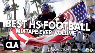 BEST HS FOOTBALL MIX EVER 🔥 VOL I: High School Football Season 2018 Hype Mix