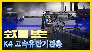 수류탄의 파괴력을 가진 [K4고속유탄기관총]