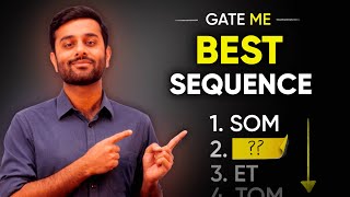 Best SUBJECT Sequence to cover Syllabus - GATE Mechanical