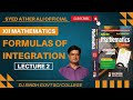 Second year mathematics chapter no 6.Formulas of integration. Lecture no  2