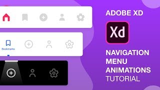 Navigation Menu Animations in Adobe Xd | Auto Animate | Design Weekly