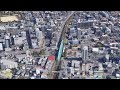 google earth　東川口駅（埼玉県）ひがしかわぐち　武蔵野線