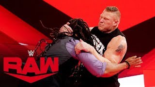 Brock Lesnar mauls Dio Maddin: Raw, Nov. 4, 2019