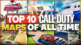 TOP 10 Call of Duty Multiplayer Maps of ALL TIME