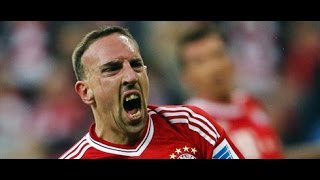 Frank Ribery Fan Hit In Full Match | 2014-15