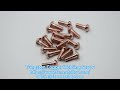 tungsten copper welding screw