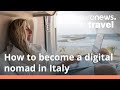 Italy’s digital nomad visa: When it will be available and who can get it, according to an expert