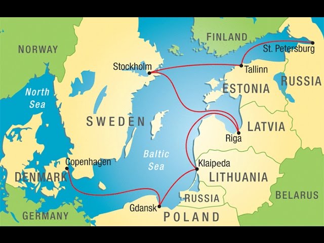 Countries That Border The Baltic Sea Nato Flotilla Assembles Off