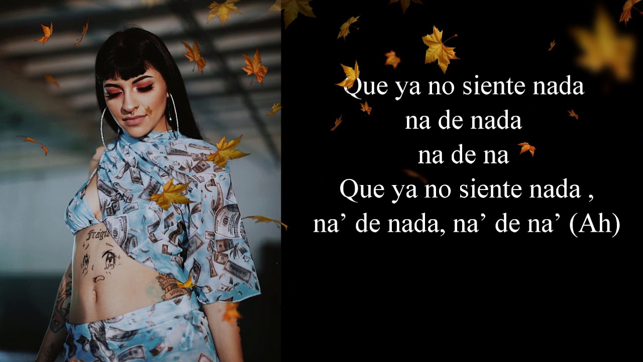 Nada - Cazzu Ft Lyanno X Rauw Alejandro X Dalex- Letra Oficial - YouTube