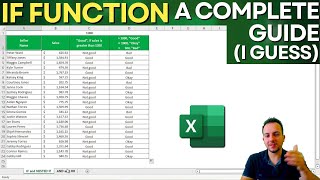 How to Excel IF Formula | Simple to Advanced | Multiple Criteria, Nested IF, AND, OR functions...