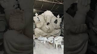 25Feets Ganesh Idol Making in Dhoolpet || Dhoolpet Ganesh Idols 2023 || Vinay Kanna