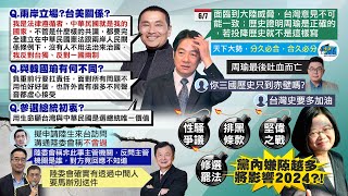 【每日必看】兩岸立場? 侯友宜:反台獨反一國兩制｜\