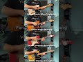 Comment which guitar sounded best! #guitar #guitargear #guitarlesson #guitartab #guitarcover #tabs