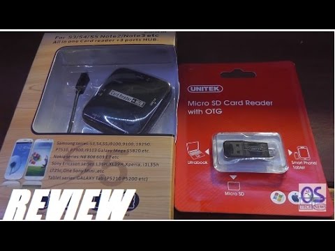 What is an OTG card reader?