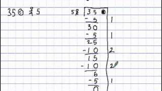 lucky seven division algorithm