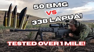 .50 BMG vs .338 Lapua- The King Of Long Range?
