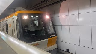 大阪メトロ今里筋線80系8503f 清水~新森古市 前面展望 #大阪メトロ