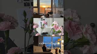How to make video collage in capcut #videocollage #contenttips #howtomakecollage