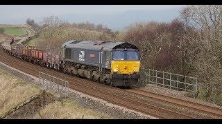 DRS 66 with Departmental, Dives into Birkett Tunnel.