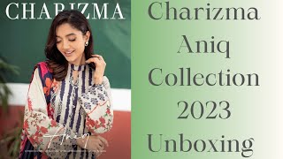 Charizma Aniq Khaddar collection 2023 unboxing #charizma