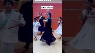 Kathak basics | vishakha Verma | kids dance class #kathak #beginners #vishakhasdance