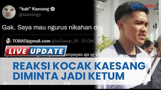 Reaksi Kocak Kaesang saat Diminta Jadi Ketum PSSI Gantikan Iwan Bule: Fokus Bkin Kaesang Jr dulu
