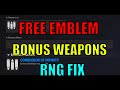 FREE EMBLEM & PERK WEIGHTING PATCH W/ BONUS WEAPONS WITH BAD RNG CONQUEROR OF INFINITY