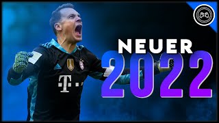 Manuel Neuer ● G.O.A.T ● Amazing Saves & Crazy Long Pass  - 2021/22 | FHD