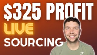 $325 PROFIT IN 20 MINUTES OF REVERSE SOURCING! | LIVE SOURCING