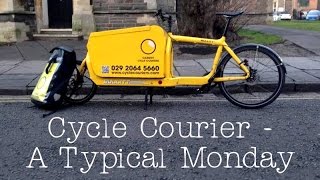 Cycle Courier – A Typical Monday