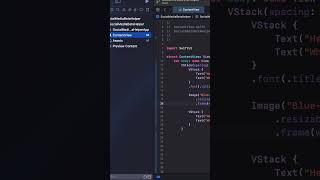 Easy way to add images xcode 15 #SwiftUI #iosDevelopment #Shorts